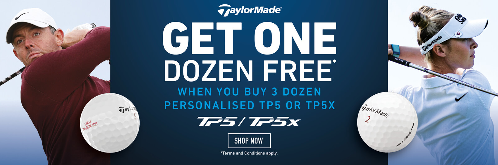 TaylorMade TP5/TP5x Offer